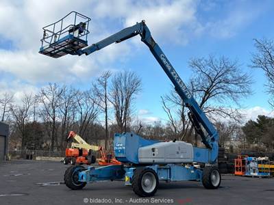2014 Genie ZX-135/70 135' 4WD Diesel Articulating Boom Lift Man Aerial bidadoo