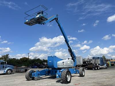 2014 Genie ZX-135/70 135’ 4WD Diesel Articulating Boom Lift Man Aerial bidadoo