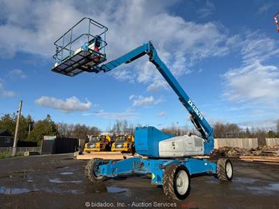 2015 Genie ZX135/70 135' 4WD Diesel Articulating Boom Lift Man Aerial bidadoo