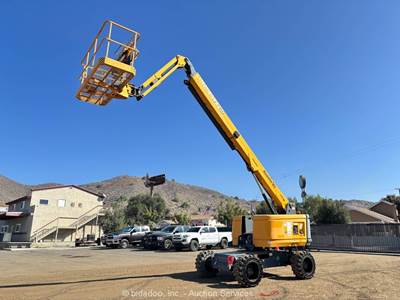 2021 Haulotte HA46 RTJ PRO 46' 4WD Diesel Articulating Boom Lift Man bidadoo