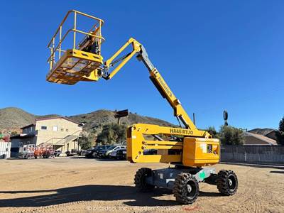 2018 Haulotte HA46RTJO  46' 4WD Diesel Articulating Boom Lift Man Jib bidadoo