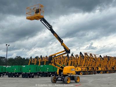 2025 JCB A45E 45' Electric Articulating Boom Lift Man Aerial bidadoo -New