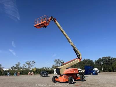 2010 JLG 1250AJP 125' 4WD Diesel Articulating Boom Lift Man Aerial RECON bidadoo