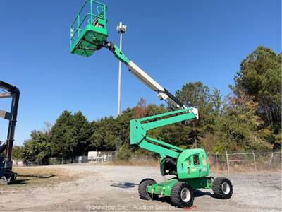 2013 JLG 450A 45’ 4WD Diesel Articulating Boom Lift Man Aerial bidadoo -Repair