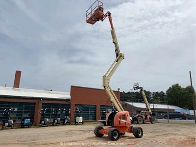 2013 JLG 450AJ 45' 4WD Diesel Articulating Boom Lift Man Aerial Platform bidadoo