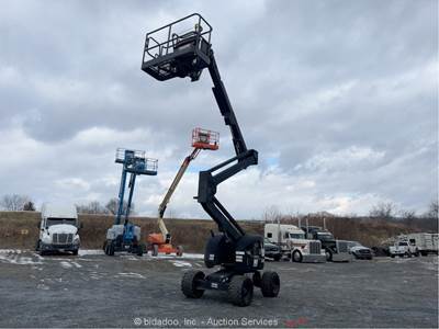 2008 JLG 450AJ 45' 4WD Diesel Articulating Boom Lift Man Aerial Deutz bidadoo