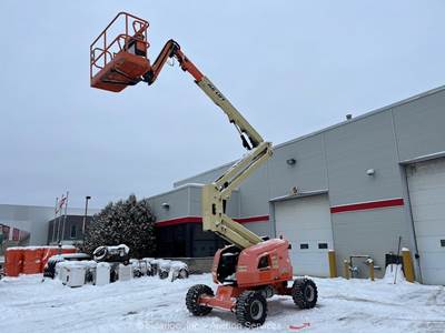 2015 JLG 450AJ 45' 4WD Dual Fuel Articulating Boom Lift Man Aerial bidadoo