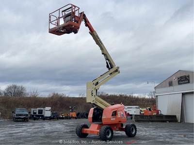 2015 JLG 450AJ 45' 4WD Diesel Articulating Boom Lift Man Aerial Hyd Jib bidadoo