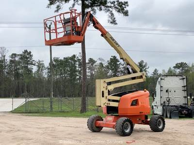 2016 JLG 450AJ 45' 4WD Diesel Articulating Boom Lift Man Aerial Platform bidadoo