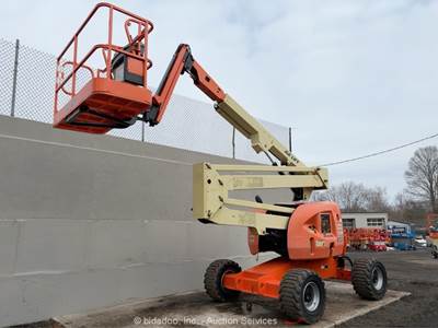 2014 JLG 450AJ 45' 4WD Diesel Articulating Boom Lift Mobile Aerial Jib bidadoo