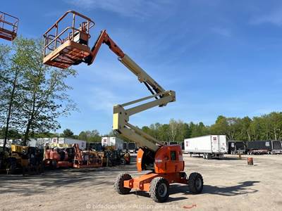 2013 JLG 450AJ 45' 4WD Diesel Articulating Boom Lift Man Aerial Platform bidadoo