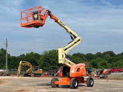 2021 JLG 450AJ 45' 4WD Diesel Articulating Boom Lift Man Aerial Platform bidadoo