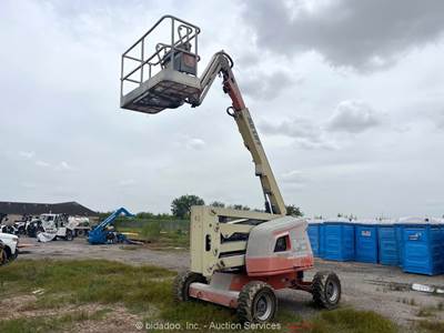 2016 JLG 450AJ 45' 4WD Diesel Articulating Boom Lift Mobile Aerial Jib bidadoo