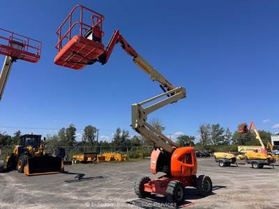 2012 JLG 450AJ 45' 4WD Diesel Articulating Boom Lift Man Aerial Platform bidadoo