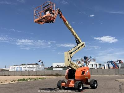 2017 JLG 450AJ 45' 4WD Articulating Boom Lift Man Aerial Work Platform bidadoo