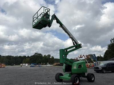 2015 JLG 450AJ 45' 4WD D/F Articulating Boom Lift Man Aerial Platform bidadoo