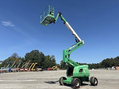 2015 JLG 450AJ 45' 4WD Articulating Boom Lift Aerial Platform SkyPower bidadoo