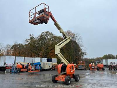 2011 JLG 450AJ 45' 4WD Diesel Articulating Boom Lift Man Aerial Platform bidadoo