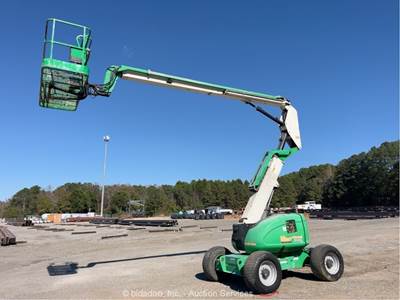 2016 JLG 600A 60’ 4WD Diesel Articulating Boom Lift Man Aerial bidadoo -Repair