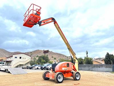 2014 JLG 600AJ 60' 4WD Diesel Articulating Boom Lift Man Aerial Platform bidadoo