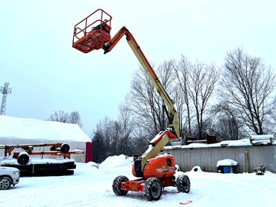 2011 JLG 600AJ 60' 4WD D/F Articulating Boom Lift Man Aerial Platform bidadoo