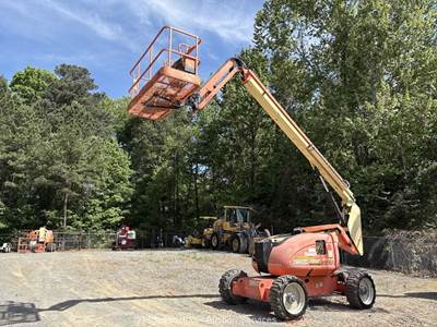 2016 JLG 600AJ 60' 4WD Diesel Articulating Boom Lift Man Aerial Jib bidadoo
