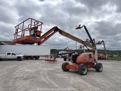 2015 JLG 600AJ 60' 4WD Diesel Articulating Boom Lift Man Aerial SkyPower bidadoo