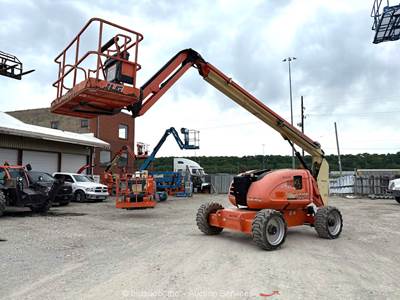 2016 JLG 600AJ 60' 4WD Diesel Articulating Boom Lift Man Aerial SkyPower bidadoo