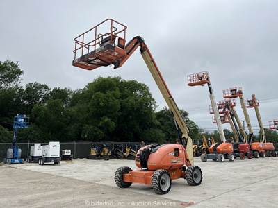 2016 JLG 600AJ 60' 4WD Diesel Articulating Boom Lift Man Aerial SkyPower bidadoo
