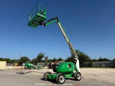 2008 JLG 600AJ 60' 4WD Articulating Diesel Boom Lift Man Aerial RECON bidadoo