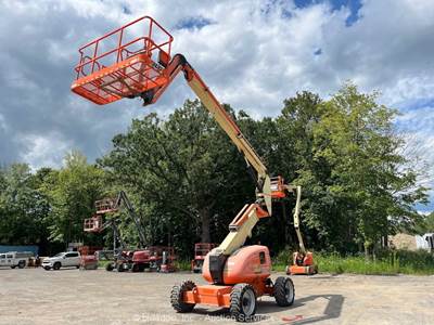 2015 JLG 600AJ 60' 4WD D/F Articulating Boom Lift Man Aerial Platform bidadoo