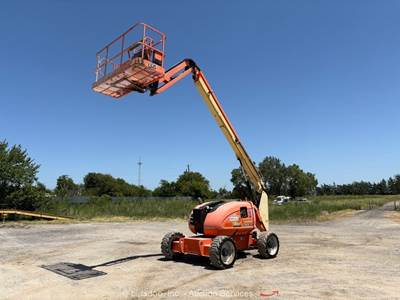 2017 JLG 600AJ 60' 4WD Diesel Articulating Boom Lift Man Aerial Platform bidadoo