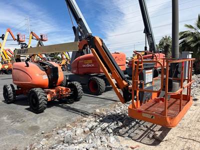 2014 JLG 600AJN 60' Articulating Boom Lift Man Aerial Platform Jib -Parts/Repair