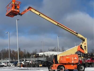 2014 JLG 800A 80' 4WD Diesel SkyPower Articulating Boom Lift Man Aerial bidadoo