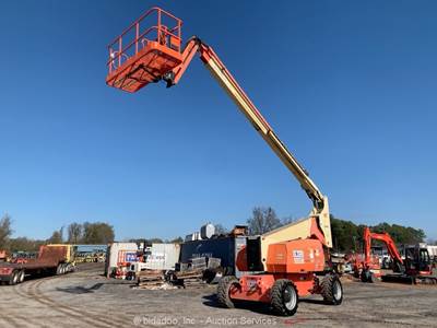 2015 JLG 800AJ 80' 4WD Diesel Articulating Boom Lift Man Aerial Platform bidadoo