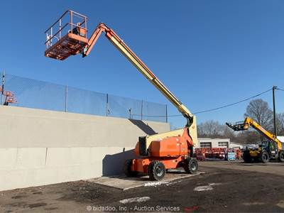 2012 JLG 800AJ 80' 4WD Diesel Articulating Boom Lift Man Aerial Platform bidadoo