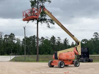 2017 JLG 800AJ 80' 4WD Diesel Articulating Boom Lift Man Aerial SkyPower bidadoo