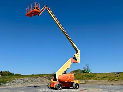 2014 JLG 800AJ 80' 4WD Diesel Articulating Boom Lift Man Aerial Platform bidadoo