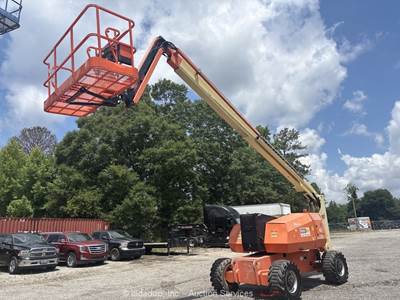 2009 JLG 800AJ 80' 4WD Diesel Articulating Boom Lift Jib SkyPower RECON bidadoo