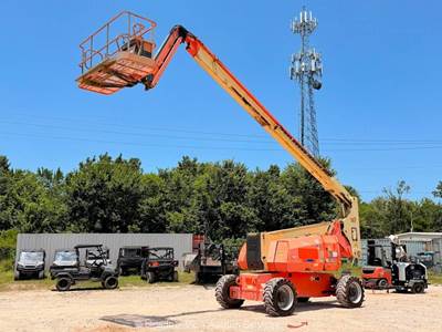 2016 JLG 800AJ 80' 4WD Diesel Articulating Boom Lift Platform SkyPower bidadoo