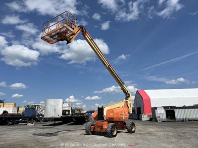 2015 JLG 800AJ 80’ 4WD Articulating Boom Lift Manlift Aerial Platform bidadoo