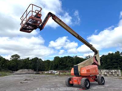 2013 JLG 800AJ 80’ 4WD Diesel Articulating Boom Lift Man Aerial Skypower bidadoo
