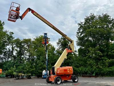 2015 JLG 800AJ 80' 4WD Diesel Articulating Boom Lift Man Aerial Platform bidadoo