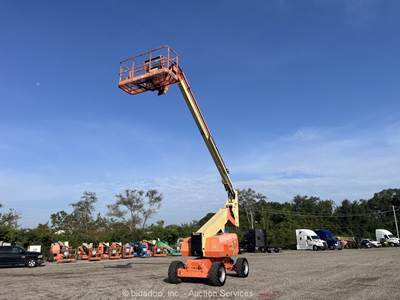 2016 JLG 800AJ 80' 4WD Diesel Articulating Boom Lift Man Aerial Platform bidadoo