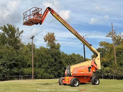 2018 JLG 800AJ 80' 4WD Diesel Articulating Boom Lift Man Aerial Platform bidadoo