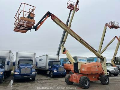 2013 JLG 800AJ 80' 4WD Diesel Articulating Boom Lift Man Aerial Skypower bidadoo