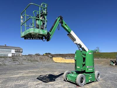 2017 JLG E300AJ 30' Electric Articulating Boom Lift Man Aerial Platform bidadoo