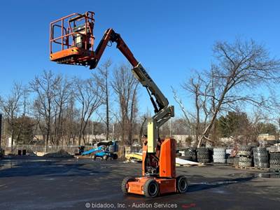 2015 JLG E300AJP 30' Electric Articulating Boom Lift Man Aerial Platform bidadoo