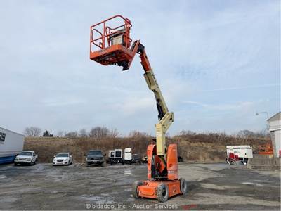 2013 JLG E300AJP 30' Electric Articulating Boom Lift Man Aerial Jib bidadoo