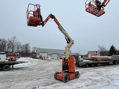 2014 JLG E300AJP 30' Electric Articulating Boom Lift Man Aerial Platform bidadoo